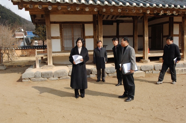 이청 군수 필암서원 화재 예방 점검