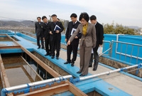 상수도 정수장 현장 방문