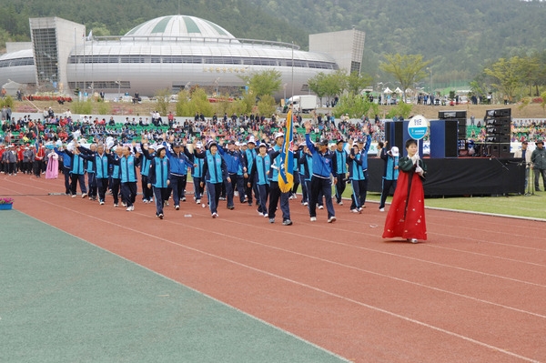 제47회 전남도민체육대회 입장식및 선수격려