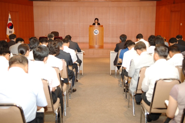 2008년 7월중 정례조회 및 시상