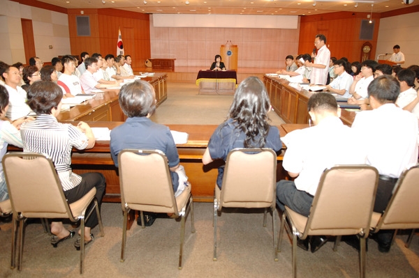 2008년 공무원 행정역량 강화교육 수료자 감담회
