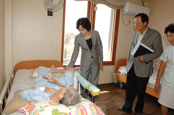 2008년 추석맞이 미르너싱홈 위문