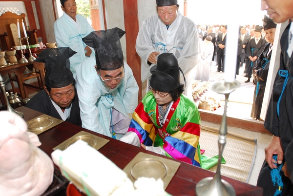고산서원 추향제