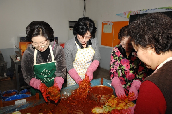 2008년 독거노인돕기 사랑의 김장 담그기