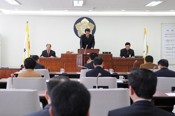 제206회 장성군 의회 임시회