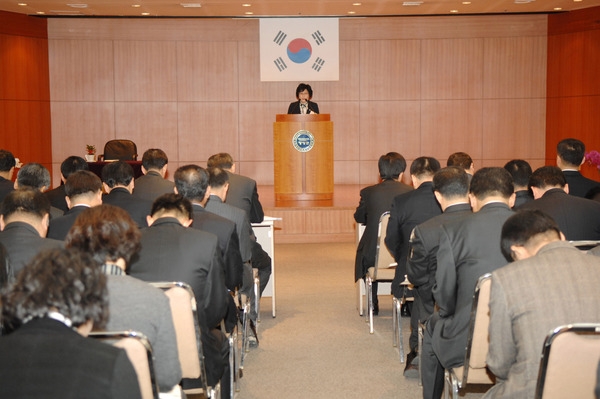 2009년 3월중 정례조회