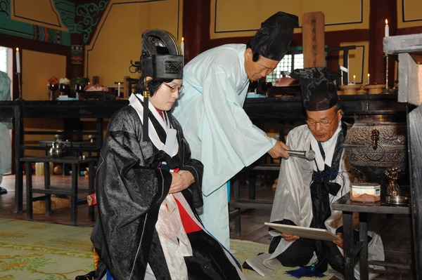 2009년 장성 향교 석전대제