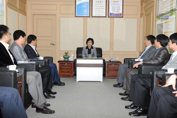 삼성SDI임직원 우리군 방문