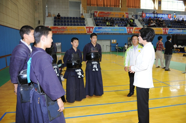 제38회 전국소년체전 검도선수단 갹려
