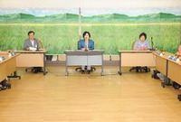 장성읍 새마을 부녀회 회의