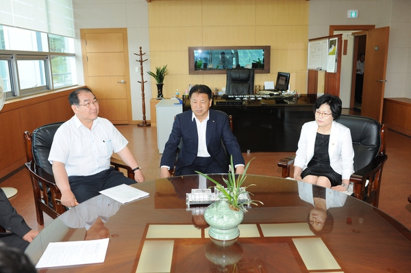 한국수자원공사 김건호 사장 면담