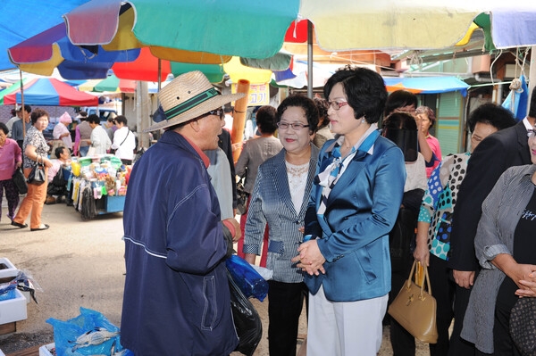 추석맞이 재래시장 장보기