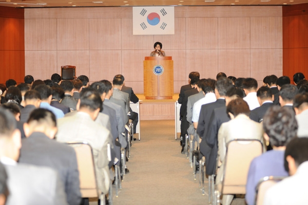 2009년 10월중 정례조회 및 시상