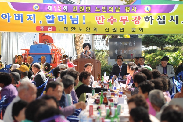 제13회 노인의날 행사(진원면)