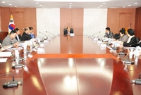 장성군 발전협의회 회의