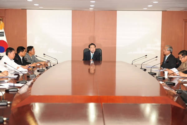 제37대 김양수 장성군수 취임 기자 간담회