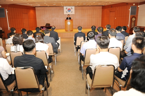 2010년도 7월중 정례조회