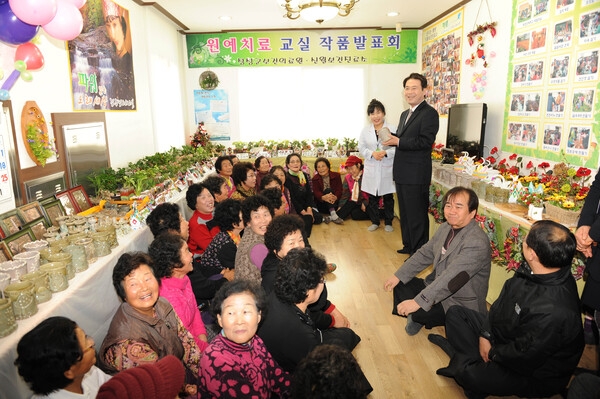 원예치료교실 작품 전시회