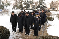 2011년 신년 충혼탑 참...