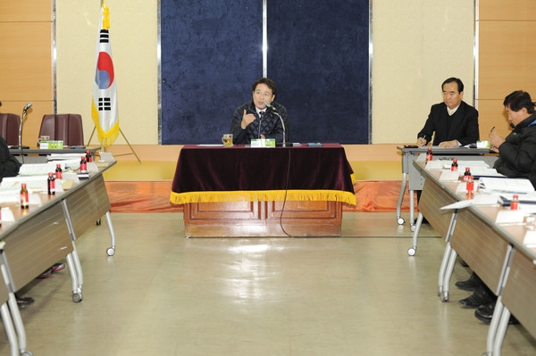2011년 황룡면 이장회의
