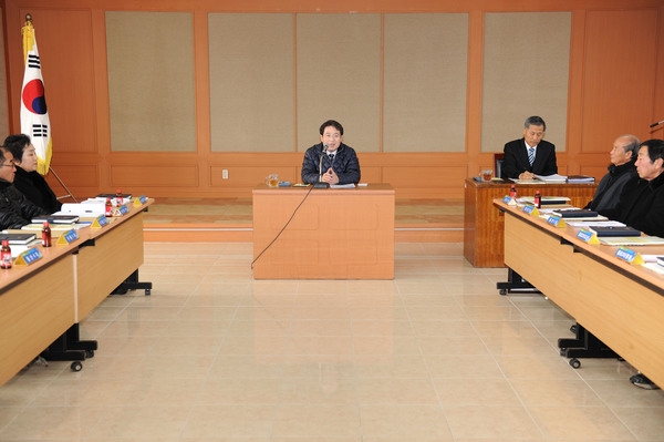 2011년 동화면 이장회의