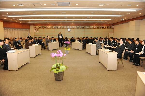2011년 4월 첫모임 시상 및 안보교육