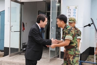 추석절 군부대 위문