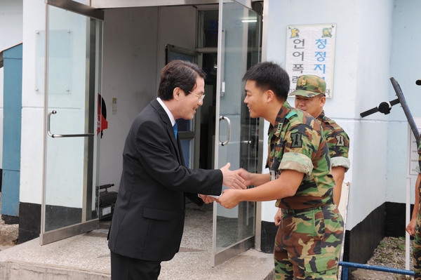 추석절 군부대 위문