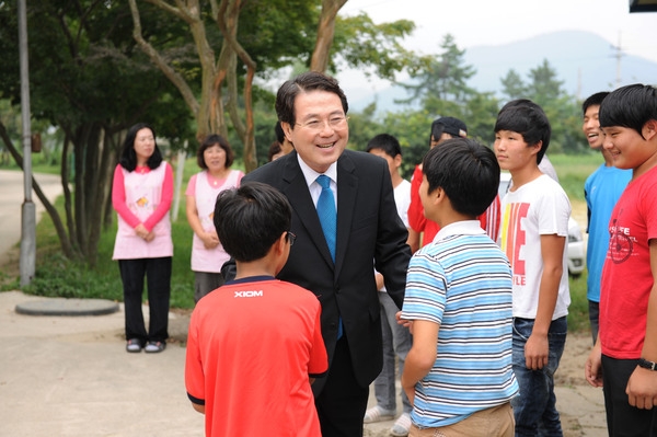2011년 추석절 상록원 위문