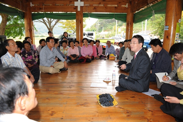 평동 포 사격장 이전 관련 주민설명회