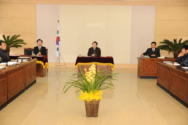 2012년 1월중 이장회의(남면)