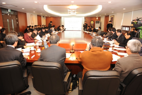 고려시멘트 주변 지역주민 건강검진 관련 기자회견
