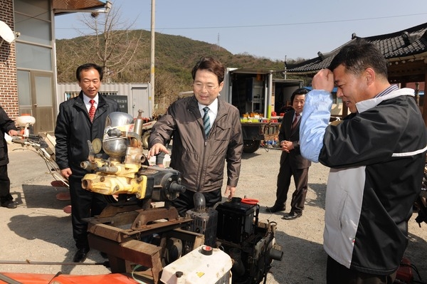 진원면 농기계 순회수리 및 안전교육