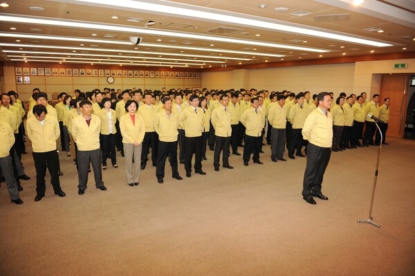2012년도 민방위 비상소집 훈련