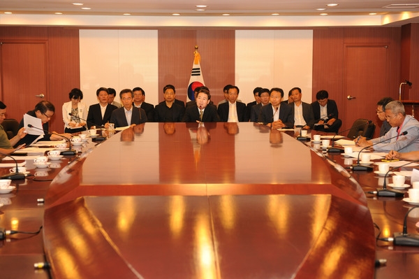 민선 5기 2주년 기자간담회