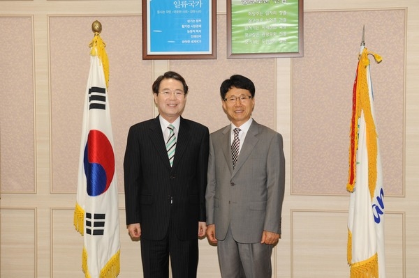 김형기 북광주 세무서장 방문