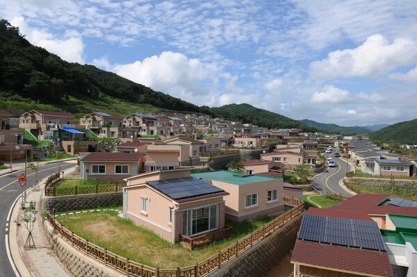 장성 농어촌 뉴타운 전경(장성 드림빌)