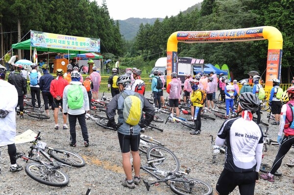 2012년 장성 축령산 챌린저 대회 및 초청 팸투어(산악 자전거 대회)