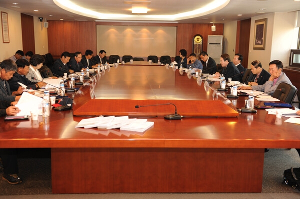 2012년 제35회 군민의상 심사위원회 회의