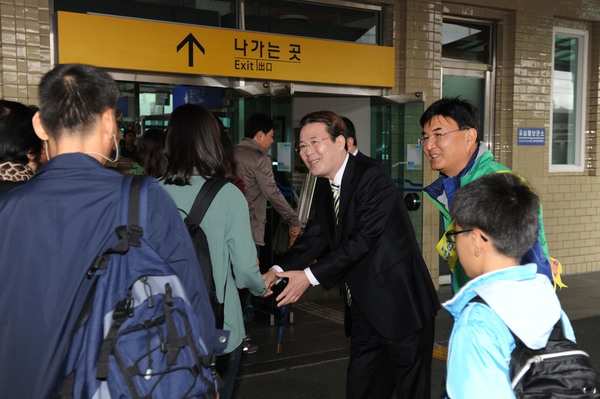 2012년 추석맞이 귀성객안내소 운영(새마을운동 장성군 지회)