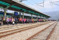 한국철도산악연맹 입암산 등...