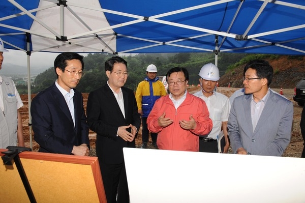 이동필 농림축산식품부 장관 방문