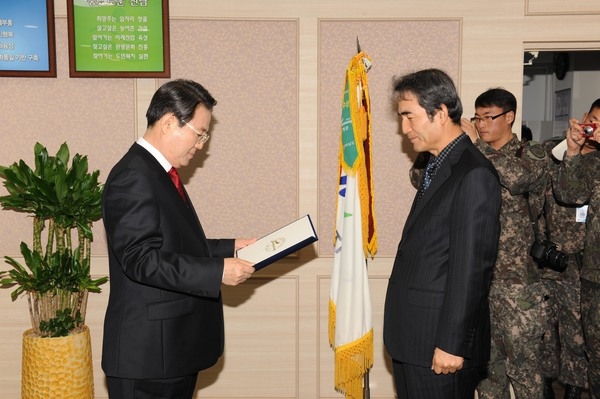 안보정책 자문관 위촉식
