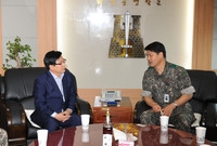 상무대 공병학교 방문
