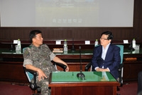 상무대 보병학교 방문