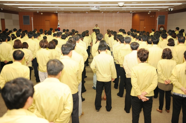 2014년 을지연습 비상소집 훈련