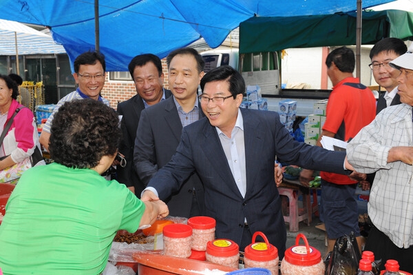 2014년 추석 명절 재래시장 장보기(황룡시장)