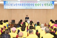 2015년 노인 사회활동 ...