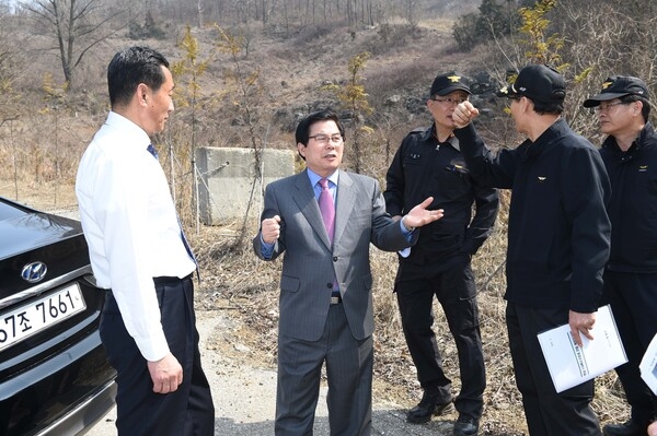 박청웅 전남 소방청장 방문