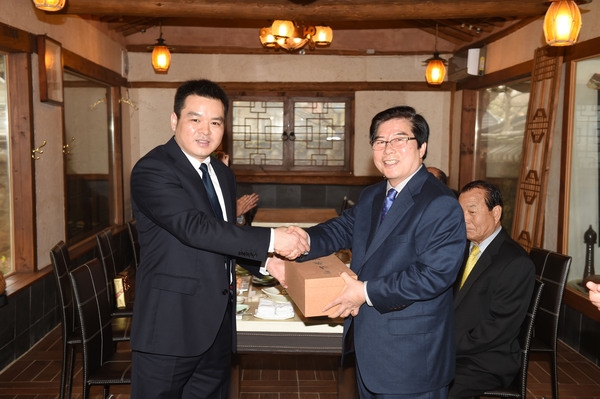 중국 악록서원 부원장 일행 방문